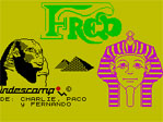 Fred ZX Spectrum Loading Screen