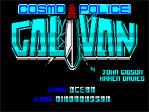 Galivan ZX Spectrum Loading Screen