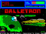Gallitron ZX Spectrum Loading Screen