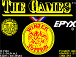 Games : Winter Edition ZX Spectrum Loading Screen