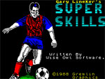 Gary Linekers Super Skills ZX Spectrum Loading Screen