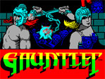 Gauntlet ZX Spectrum Loading Screen