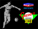 Gazzas Super Soccer ZX Spectrum Loading Screen