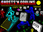 Ghosts N Goblins ZX Spectrum Loading Screen