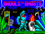 Ghouls N Ghosts ZX Spectrum Loading Screen