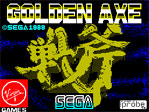 Golden Axe ZX Spectrum Loading Screen