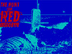 Hunt for Red October ZX Spectrum Loading Screen