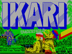 Ikari Warriors ZX Spectrum Loading Screen