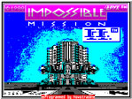 Impossible Mission 2 ZX Spectrum Loading Screen