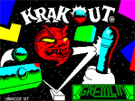 Krakout ZX Spectrum Loading Screen