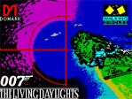 The Living Daylights ZX Spectrum Loading Screen