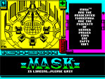 Mask Two ZX Spectrum Loading Screen