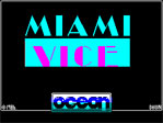 Miami Vice ZX Spectrum Loading Screen