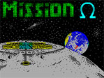 Mission Omega ZX Spectrum Loading Screen