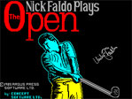 Nick Faldo Plays The Open ZX Spectrum Loading Screen