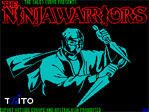 Ninja Warriors : The ZX Spectrum Loading Screen