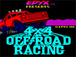 4x4 Off Road Racing ZX Spectrum Loading Screen