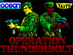 Operation Thunderbolt ZX Spectrum Loading Screen