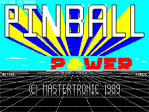 3D Pinball ZX Spectrum Loading Screen