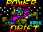 Power Drift ZX Spectrum Loading Screen