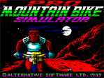 Pro Mountainbike Simulator ZX Spectrum Loading Screen