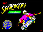 Pro Skateboard Simulator ZX Spectrum Loading Screen