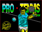 Pro Tennis Simulator ZX Spectrum Loading Screen