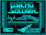 Psycho Soldier ZX Spectrum Loading Screen