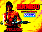 Rambo : First Blood Part 2 ZX Spectrum Loading Screen