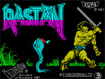 Rastan ZX Spectrum Loading Screen