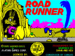 Road Runner ZX Spectrum Loading Screen
