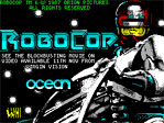 Robocop ZX Spectrum Loading Screen