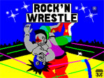 Rock n Wrestle ZX Spectrum Loading Screen