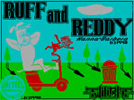 Ruff and Reddy ZX Spectrum Loading Screen