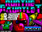 Run The Gauntlet ZX Spectrum Loading Screen