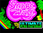 Sabre Wulf ZX Spectrum Loading Screen