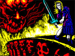 Satan ZX Spectrum Loading Screen