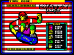 Skatin USA ZX Spectrum Loading Screen