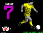 Soccer 7 ZX Spectrum Loading Screen