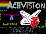Space Shuttle : A Journey Into Space ZX Spectrum Loading Screen