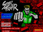 Street Fighter ZX Spectrum Loading Screen