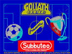 Subbuteo ZX Spectrum Loading Screen