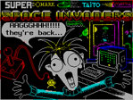 Super Space Invaders ZX Spectrum Loading Screen