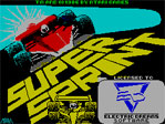 Super Sprint ZX Spectrum Loading Screen