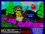 Super Wonderboy in Monster Land ZX Spectrum Loading Screen
