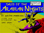 Tales of the Arabian Nights ZX Spectrum Loading Screen