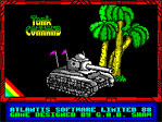 Tank Command ZX Spectrum Loading Screen