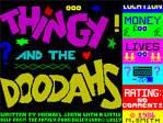 Thingy & The Doodahs ZX Spectrum Loading Screen