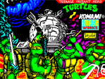 Teenage Mutant Hero Turtles : The Coin-Op ZX Spectrum Loading Screen