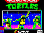 Teenage Mutant Hero Turtles ZX Spectrum Loading Screen